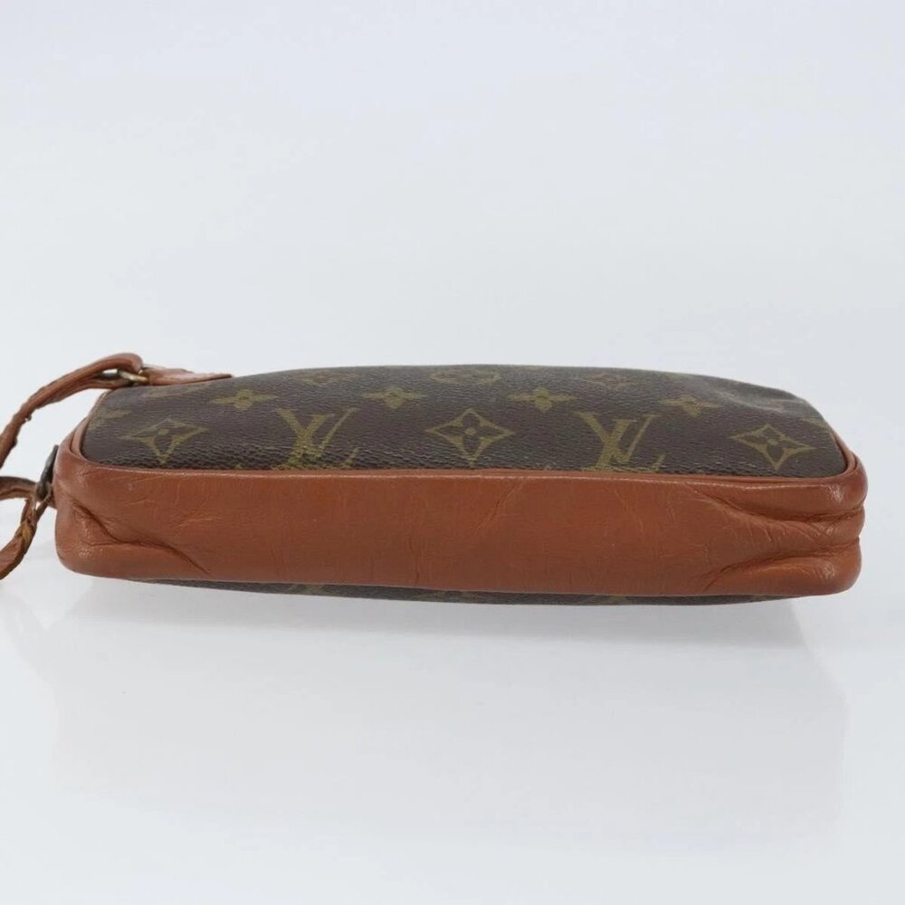 LOUIS VUITTON Monogram Pochette Sports Clutch Bag N0.183 LV Auth ka228 - Picture 7 of 16